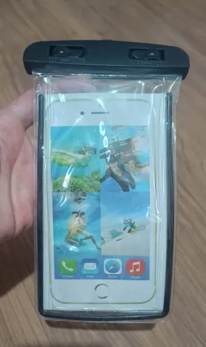 Capa Bolsa Proteção Contra Água Para Celular 
