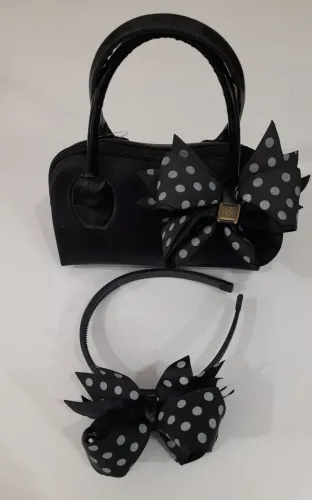 Kit bolsa com tiara