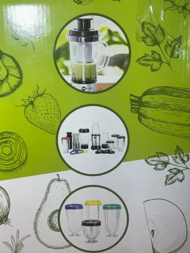 Liquidificador Super Mixer Plus Fun Kitchen 6 em 1 - 22 Peças