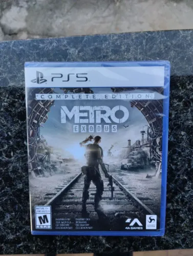 Jogo ps5 Metro Exodus mídia fisica