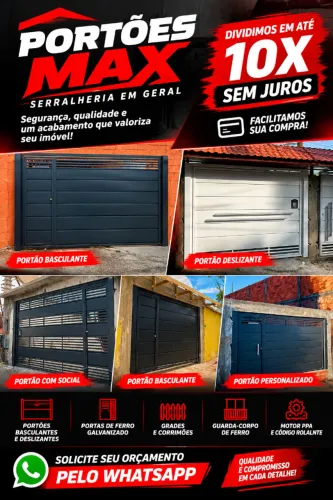 Portão basculante