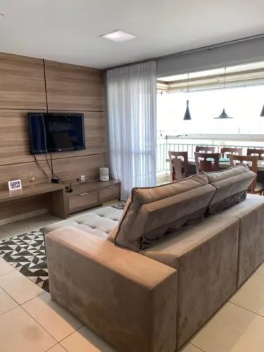Apartamento 3 quartos 100% mobiliado no alto do Bueno. Aluguel sem burocracia