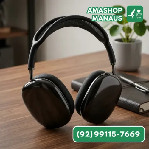 Headset Bluetooth P9 Wireless Pró com Cancelamento de Ruído