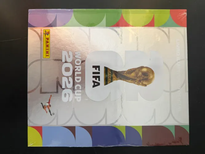 Álbum copa 2026 capa dura Prata completo para colar
