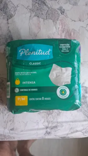 Roupa Íntima Descartável Classic Plenitud P/M (08 unidades)