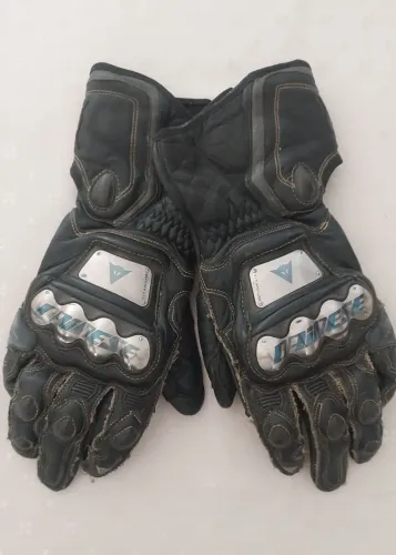 Luva esportiva DAINESE FULL METAL TITANIUM - XXL PRETA