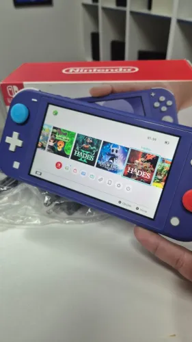 Nintendo Switch Lite Desb SD 128gb - 3 meses de Garantia