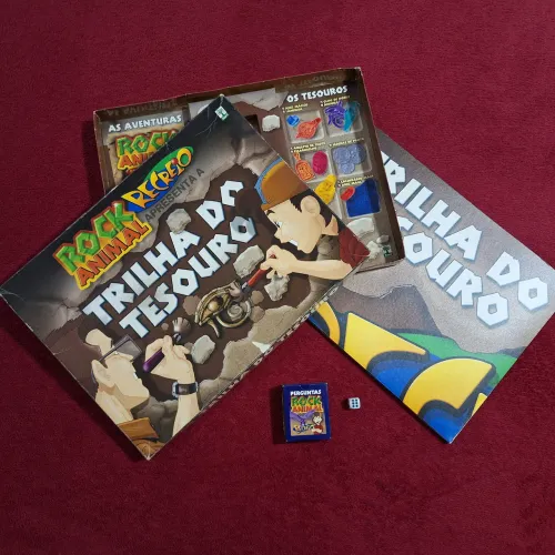 Jogo Trilha do Tesouro Rock Animal | Revista Recreio