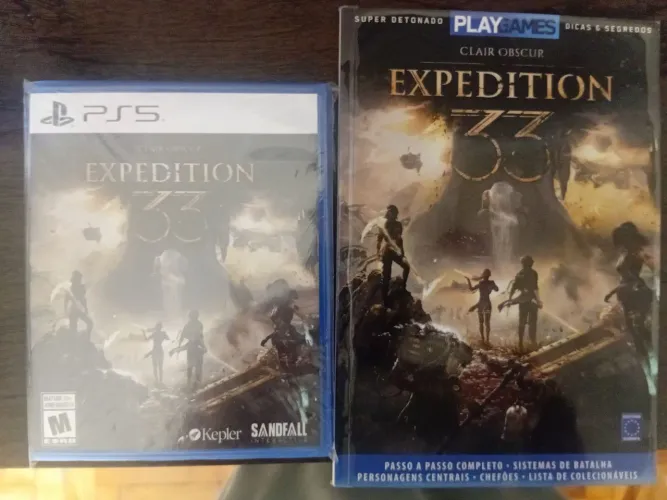 Clair Obscure Expedition 33 + brinde do detonado do jogo