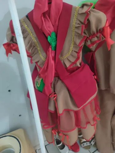 Vestido Junino Maria Bonita Infantil Completo Semi -Novo