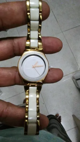 Relógio swatch dourado feminino original 
