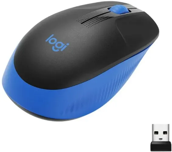 Mouse Óptico Sem Fio 2.4 Ghz 1.000 DPI Preto Logitech M190 Novo original