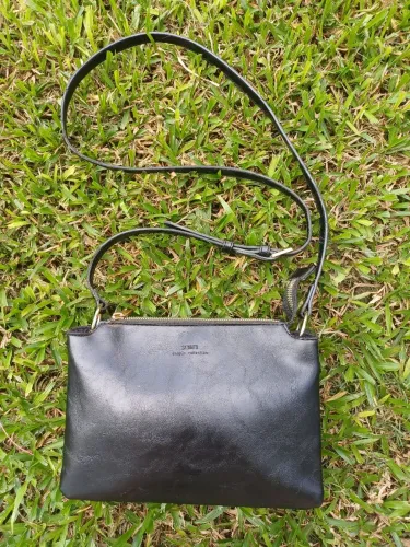 Bolsa preta Satinato 