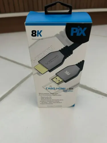 Cabo HDMI 2.1 8K PIX 48Gbps HDR Dinâmico Alta Velocidade CHP-2121 - Novo
