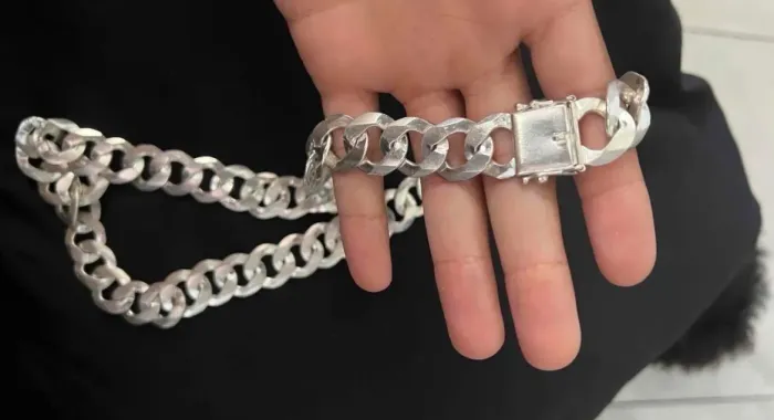 Conjunto de prata MISTA