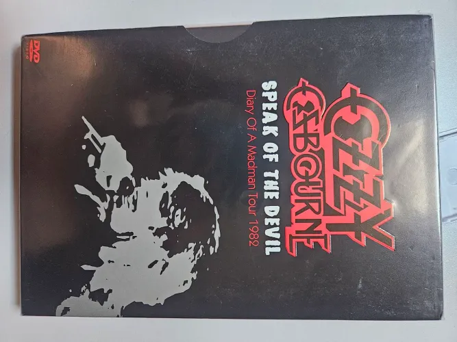 dvd ozzy osbourne speak of the devil diary of a madman tour 1982