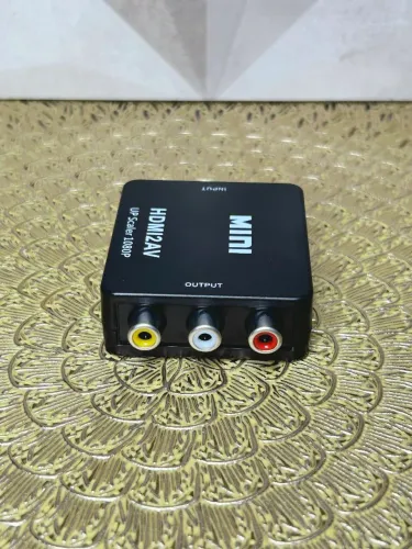 Conversor RCA/AV para HDMI - Imagem Nítida e Compatibilidade Universal