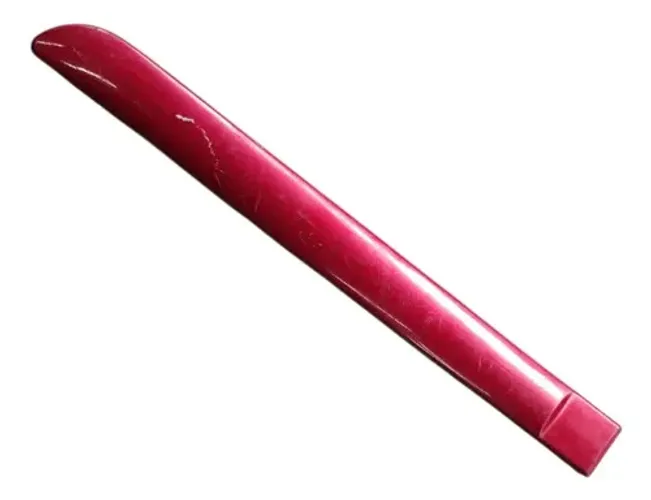 Friso Porta Traseira Esquerda Citroen C3 2002 2012 Vermelho