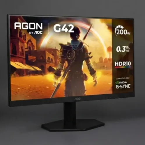 Monitor Gamer AOC AGON G42 24" 200Hz 0,3ms IPS