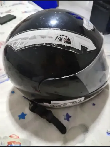 Capacete pra sair hojee