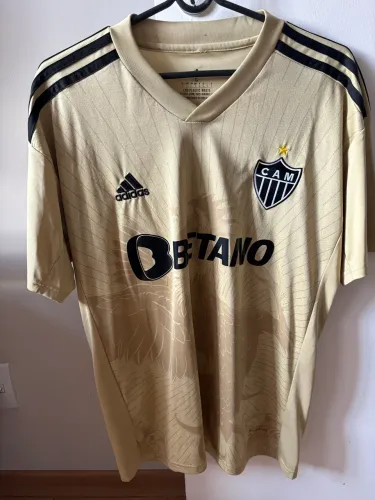 Camisa atlético Mg dourada 22/23