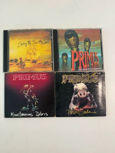 4 CDs Primus - Clássicos do Rock Alternativo / Cult (Anos 90) - originais