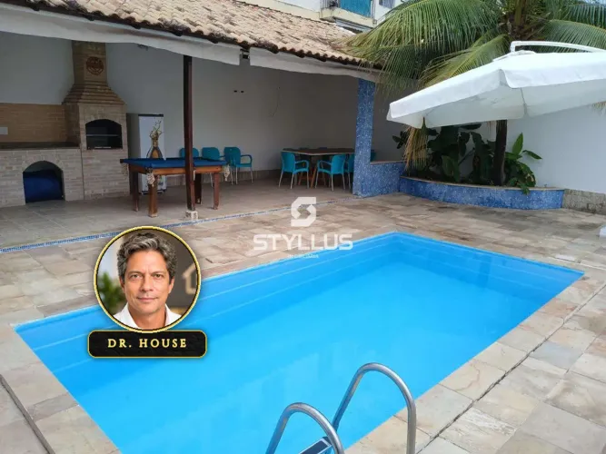 Casa Linear Espaçosa e Sustentável com 3 Suítes e Piscina no Cachambi M56T