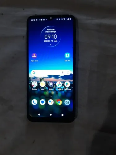 Moto G9 64 gb perfeito , apenas marca de uso na parte de tras