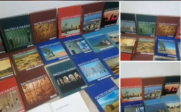 Coleção completa Nações do Mundo Time Life. USADO EXCELENTE ESTADO