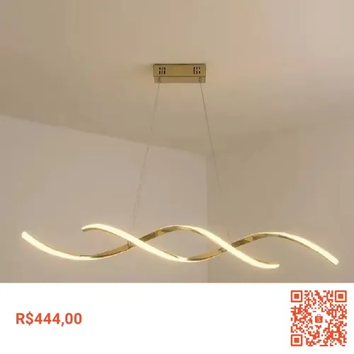 Lustre pendente Gold rosé