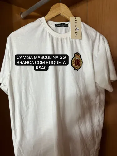 BLUSA MASCULINA GG NA ETIQUETA