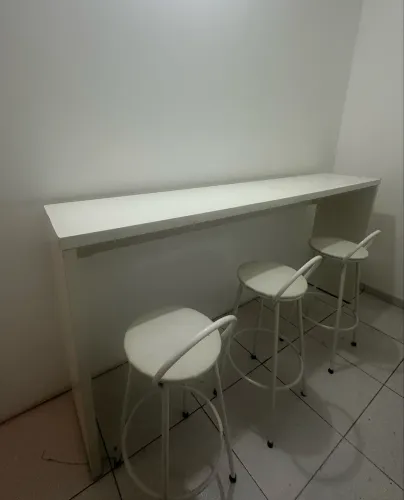 Bancada mesa bancos