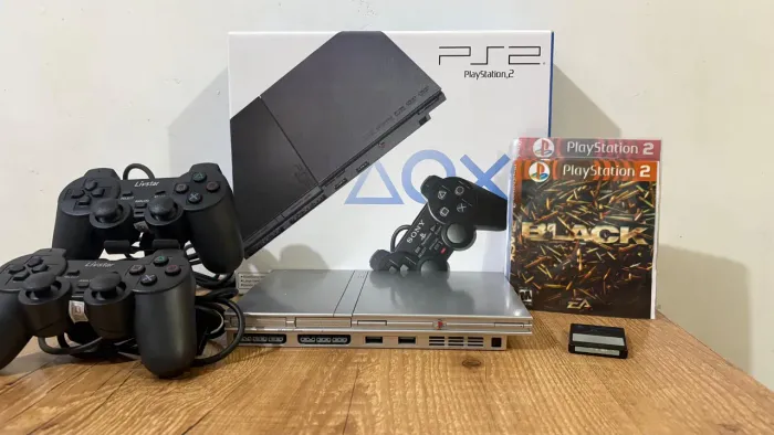 Playstation 2 Com Jogos