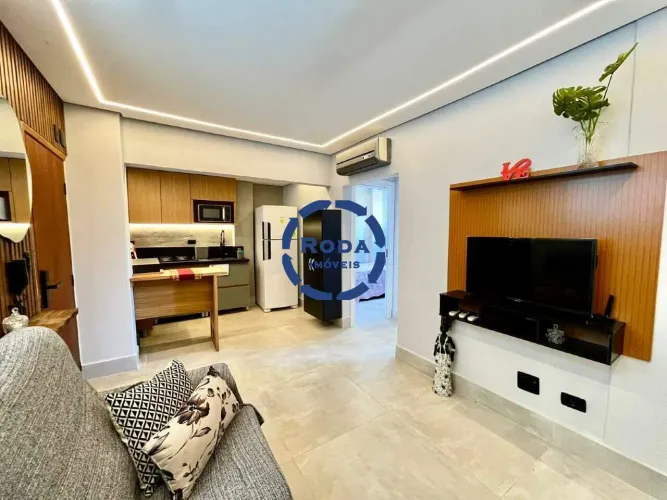 Apartamento à Venda 2 Dormitório Bairro Aparecida, Santos/SP