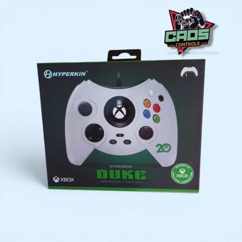 Controle Xbox Duke edição 20 anos novo lacrado !