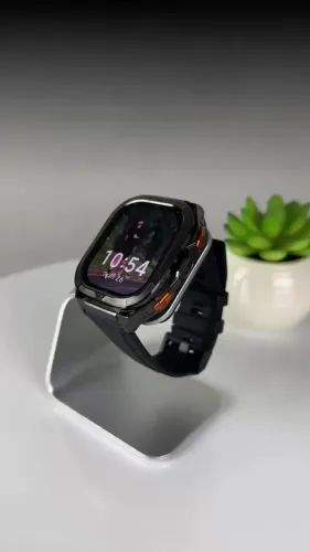 NOVO! :smartwatch x5 gps esportivo com chamadas bluetooth e monitoramento de saude, preto