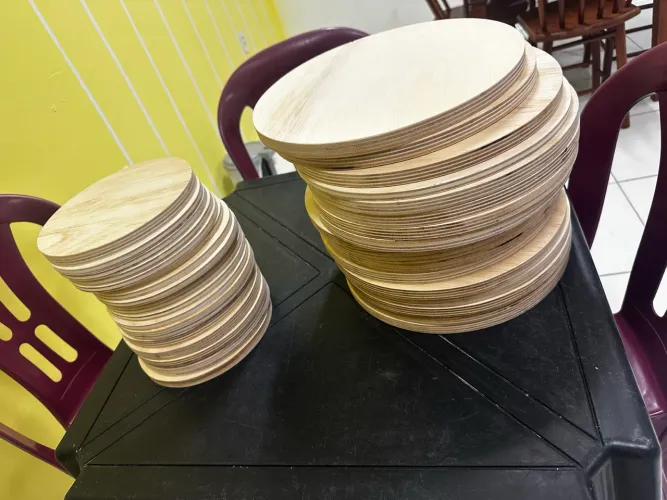 Tábuas de Pizza Ou hambúrguer 