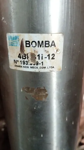 Bomba d'água de poço artesiano