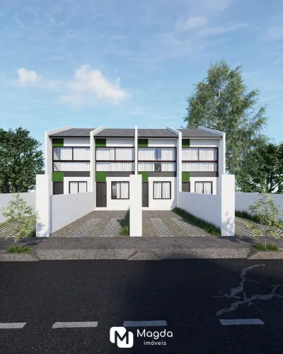 Casa com 2 suítes, 79,91 m², à venda por R$ 430.000 - Passo Manso - Blumenau/SC