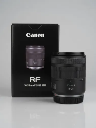 Canon RF 16-28mm F2.8 IS STM - Nova de Caixa