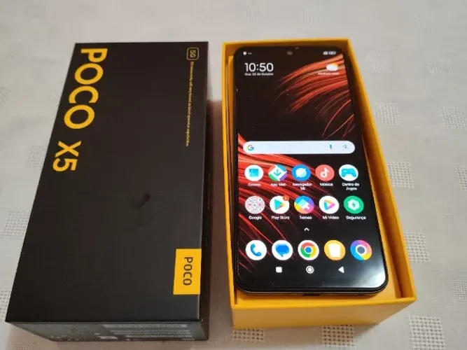 Smartfone Xiaomi POCO X5 5G - tela AMOLED, 5G, bateria 33W