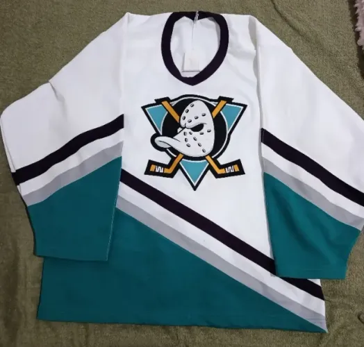 Camisa Rara Mighty Ducks Of Anaheim Vintage - Original CCM Anos 90