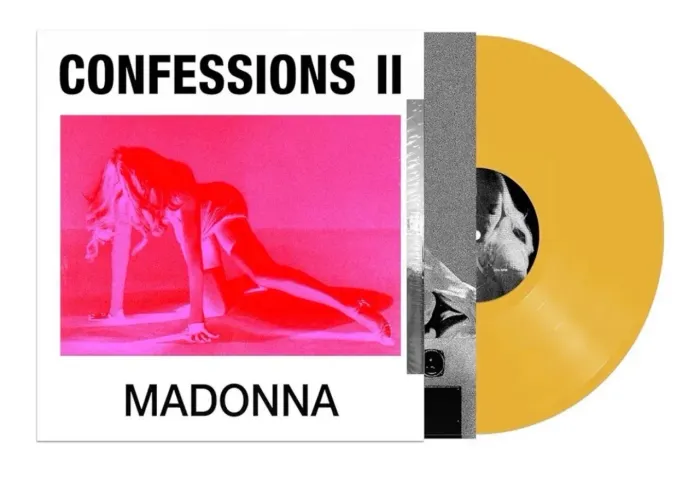 Madonna LP Confessions 2 amarelo + LP Taylor 1989 azul