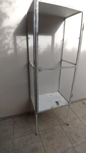 Armário farmácia hospitalar antiga