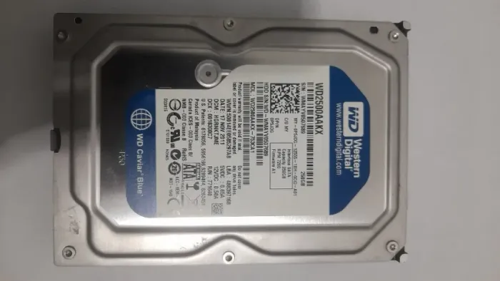HD 250GB - WESTERN DIGITAL - WINDOWS 8
