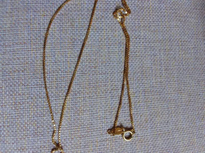 Corrente ouro italiana unoaerre 18k 750