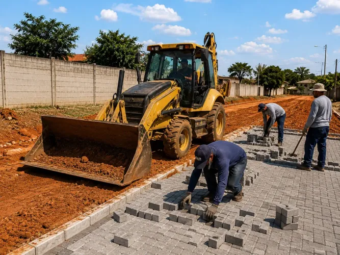 PAVIMENTAÇÃO E TERRAPLANAGEM PREÇO BOM DF