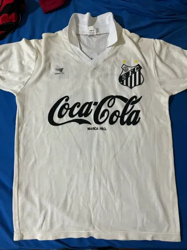 Camisa Santos Antiga Penalty Coca Cola Original Anos 80 Nº 7