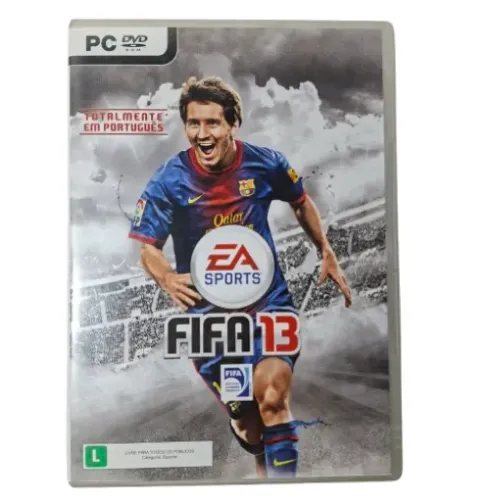 Jogo Fifa 13 Pc Dvd-rom Original Mídia Física Português/ Usado