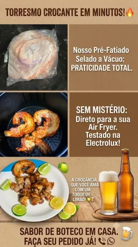 Torresmo de rolo ou panceta